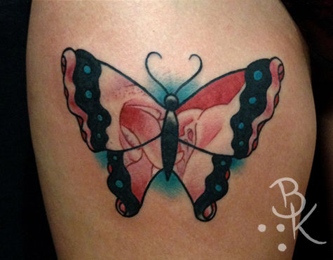 dana shraim recommends Butterfly Vagina Tattoo