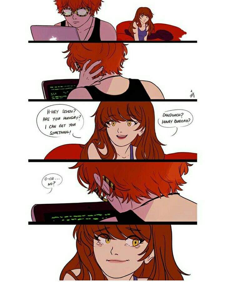 mystic messenger 707 day 7