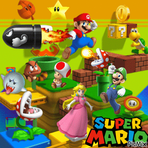 dirk young recommends Super Mario Animated Gif