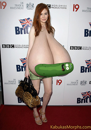 chris kizza add karen gillan tits photo