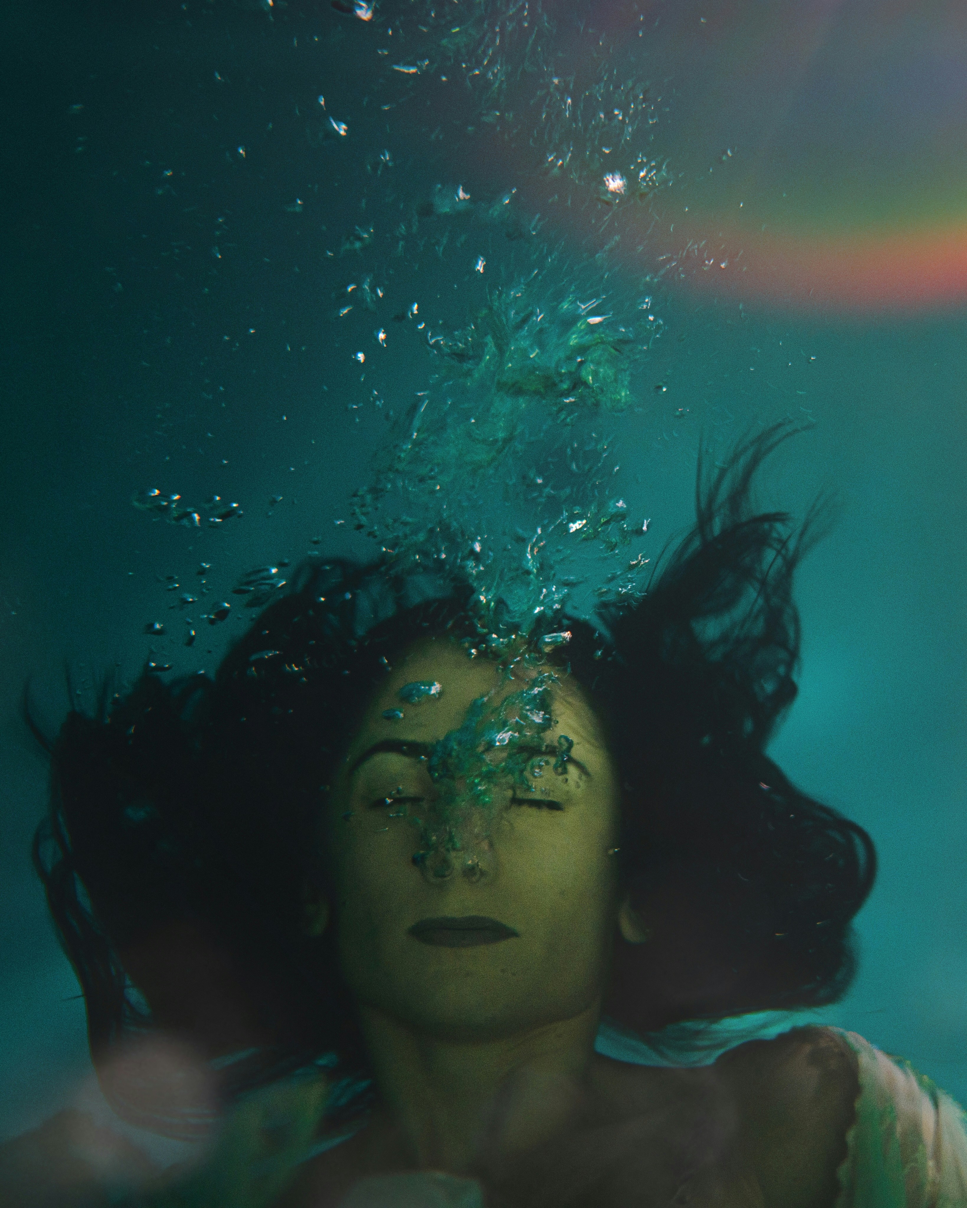 Best of Woman underwater in tank