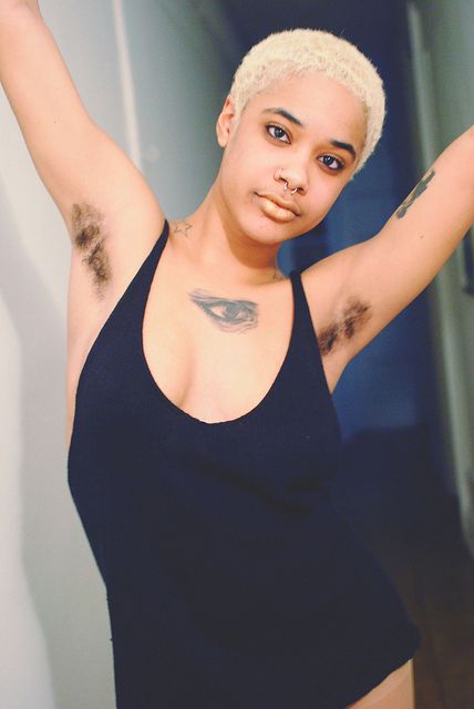 chrystelle charles share black girls hairy armpits photos