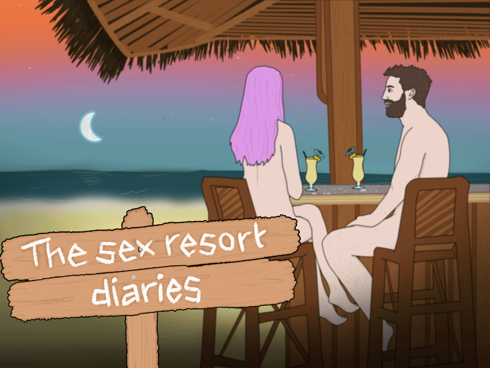 first time on nudist beach porn