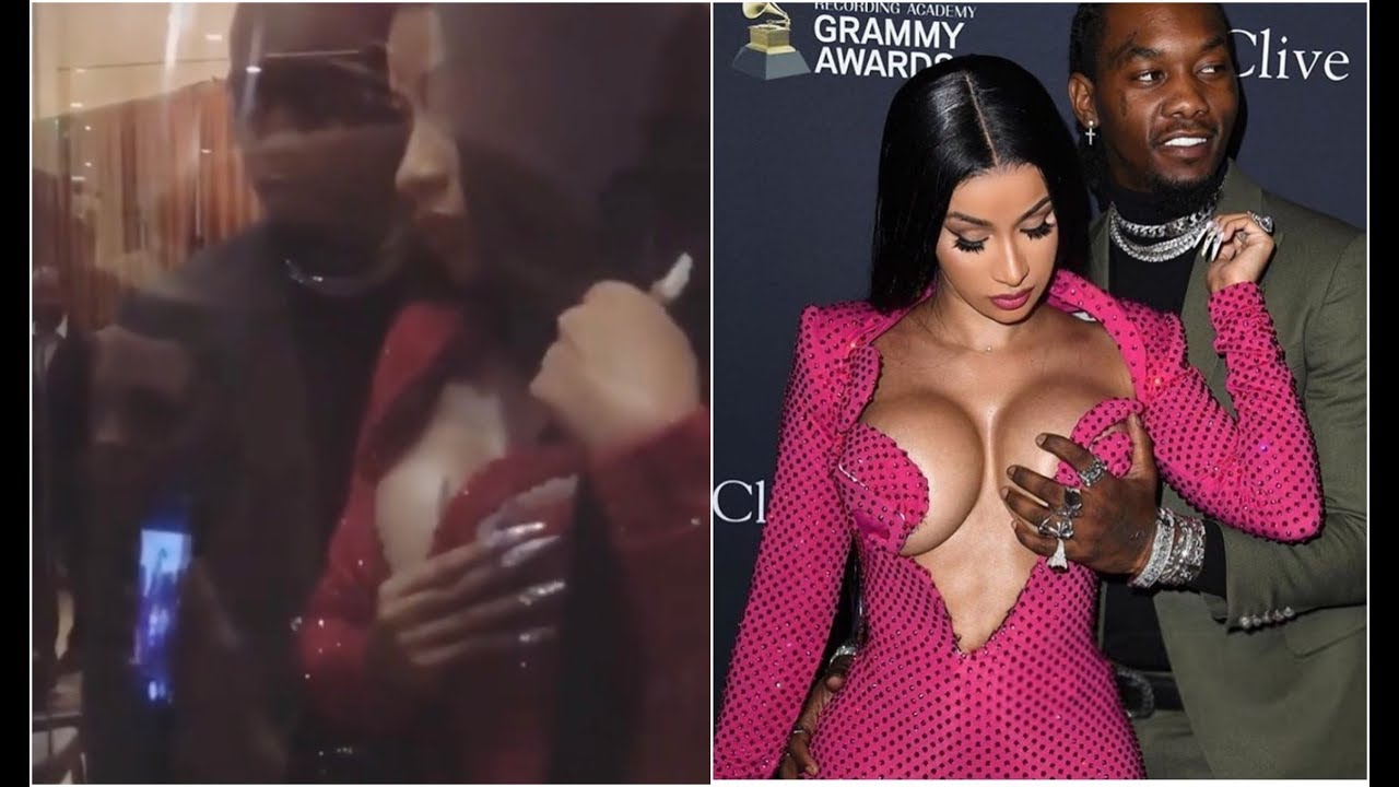 Best of Cardi b flashes tits