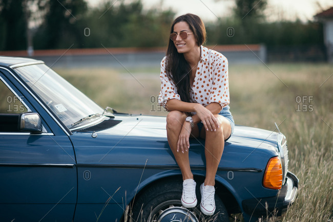 asia russo recommends girls sitting in cars pic