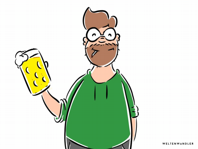 dkuadrat desain recommends Beer Drinking Gif