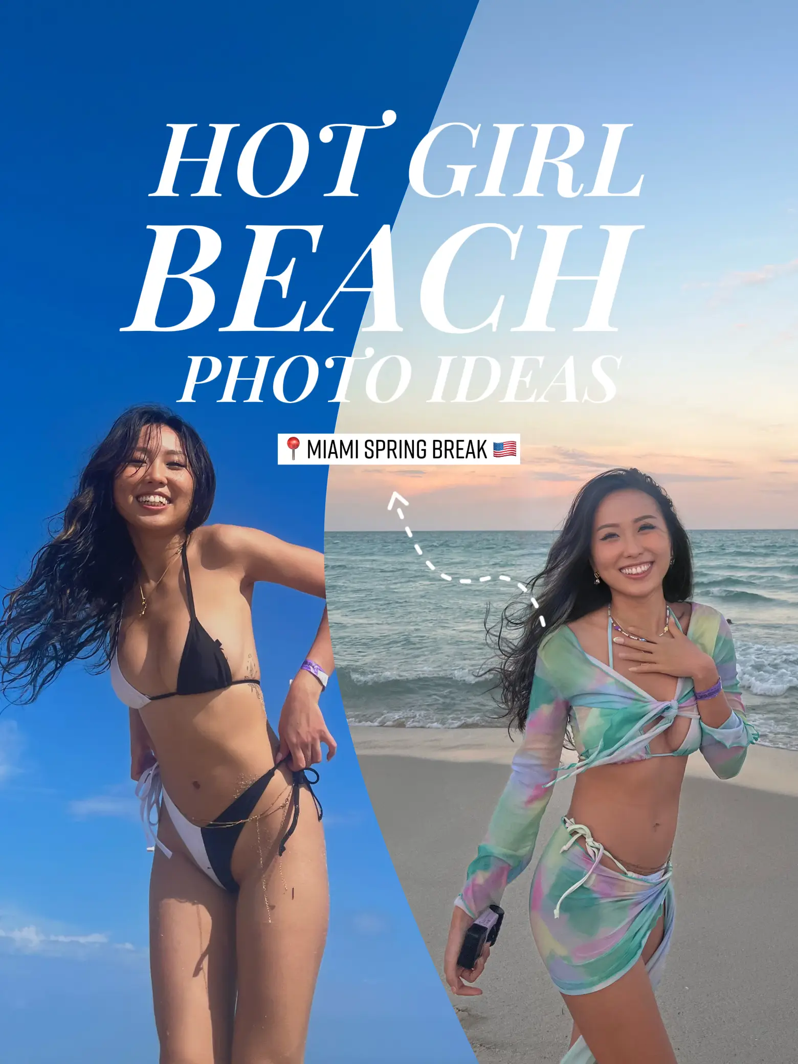 hot girl on the beach