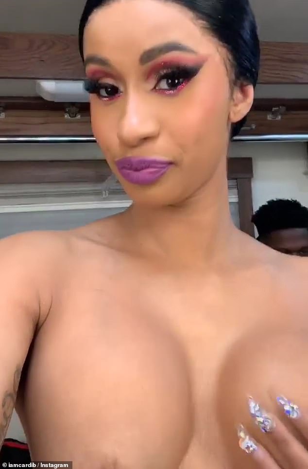 darlene harper recommends cardi b titts pic