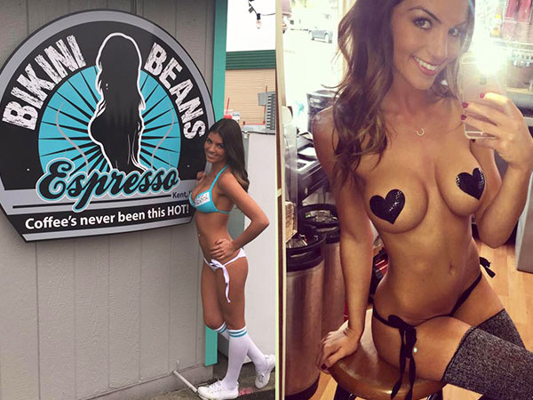 anik banerjee recommends carlie jo bikini barista pic