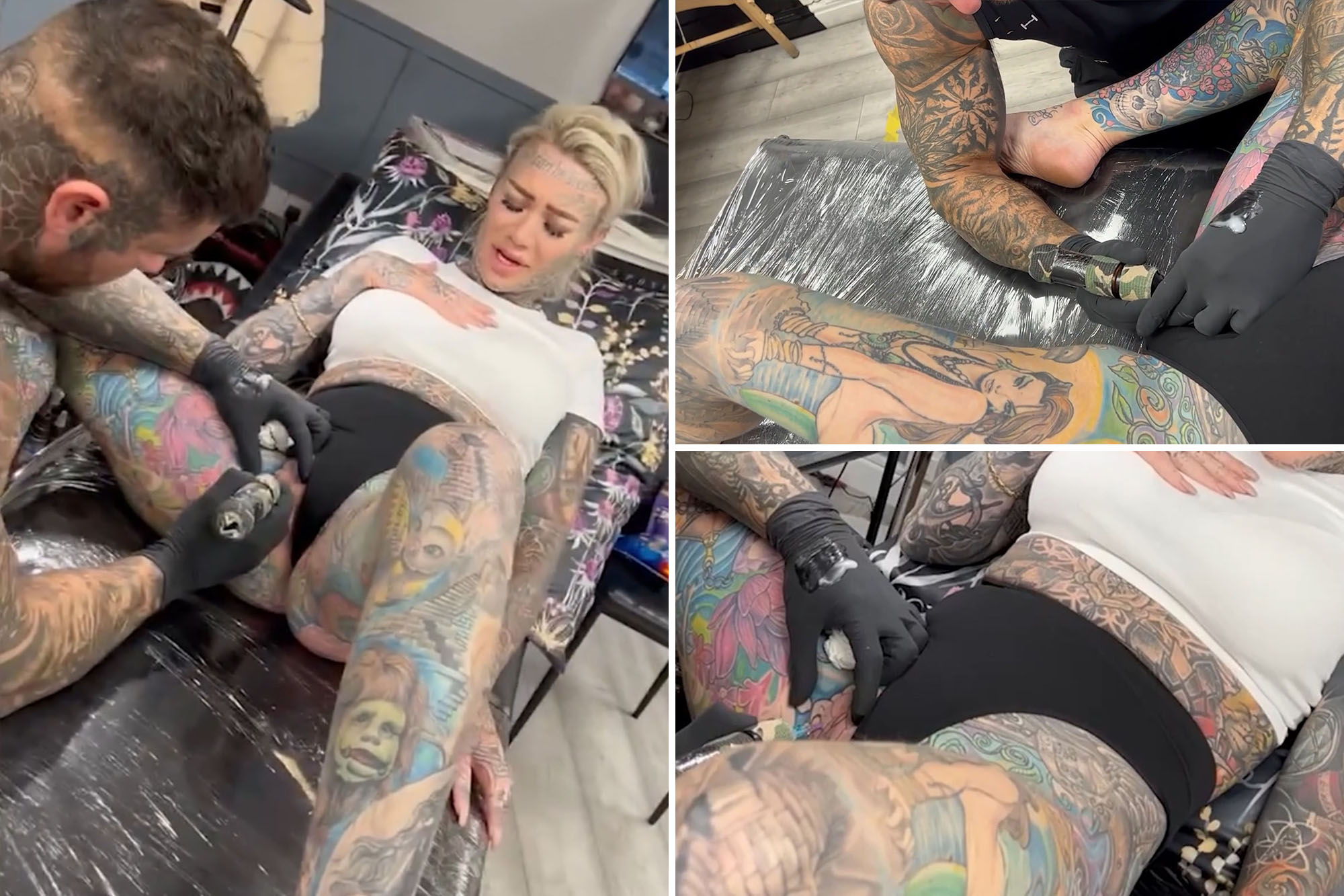 Tattoo In The Pussy charlie laine