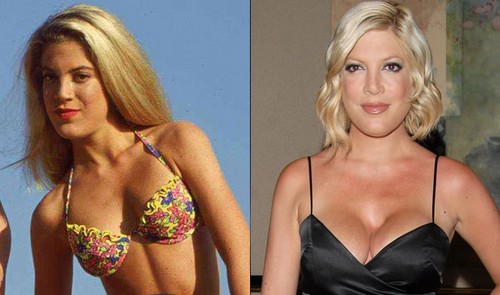 bob platkin add tori spelling nip slip photo