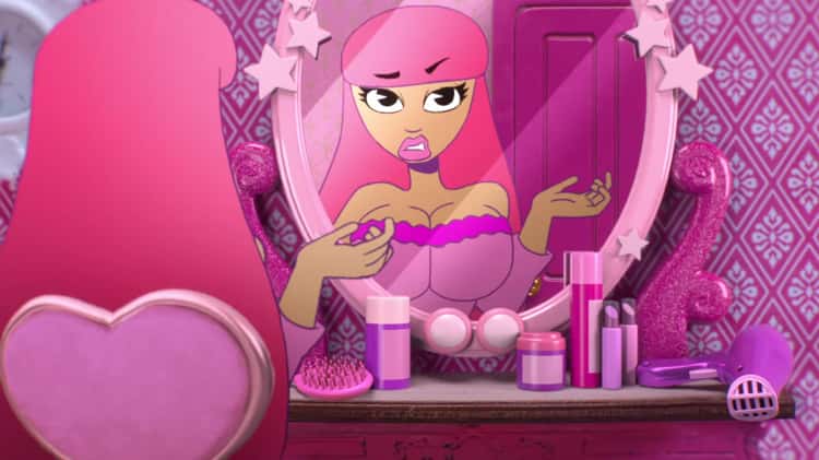 Nicki Minaj Cartoon Video woman pictures