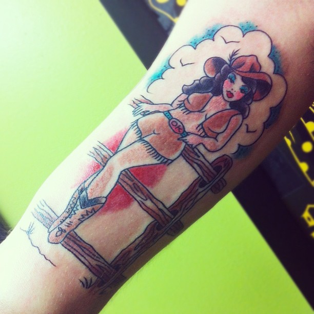 Best of Pinup cowgirl tattoo