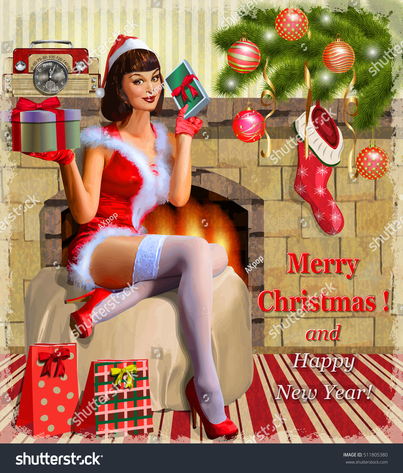 agnes chok recommends Vintage Christmas Pin Up Girl Images