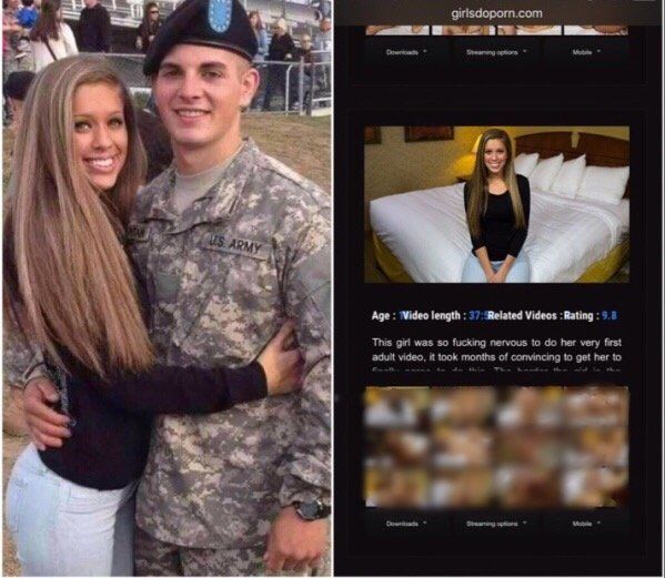 caroline watson recommends cheating military wives porn pic