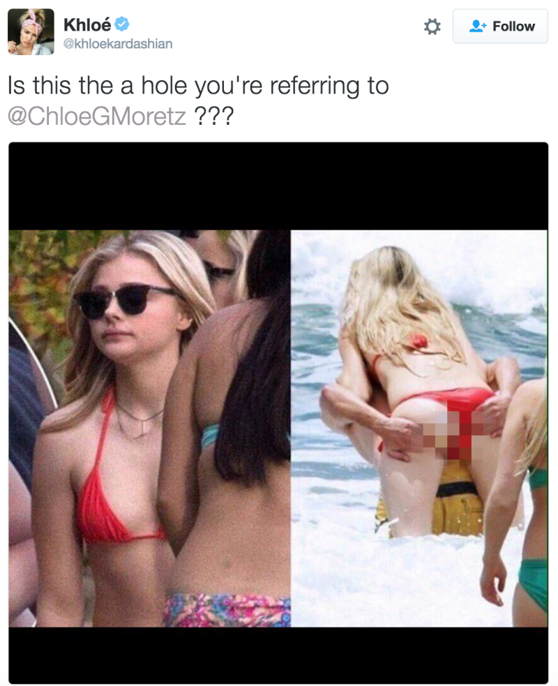 caitlin callahan recommends Chloe Moretz Butt Hole