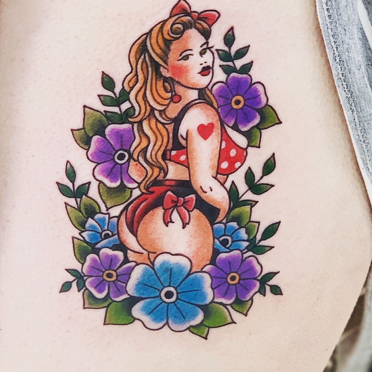 Best of Chubby pin up tattoo