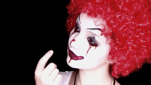 colin kiefer recommends clown makeup gif pic