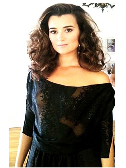 aly cena recommends Cote De Pablo Cleavage