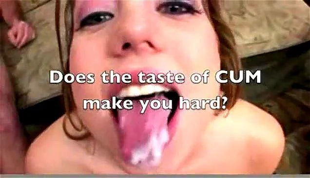 daniel lucie recommends Cum Eating Captions