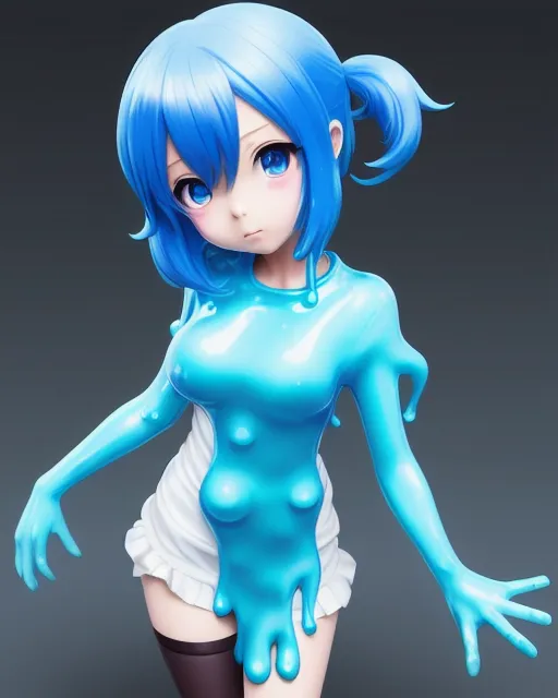 anthony go recommends cute anime slime girl pic