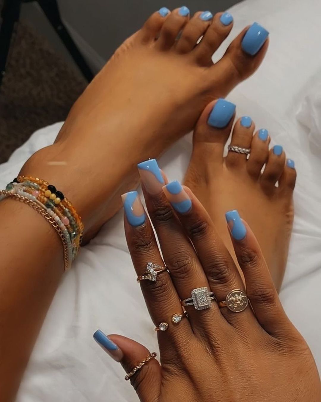 andrew tomac recommends cute matching nails and toes pic