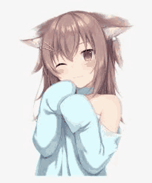 cute neko anime