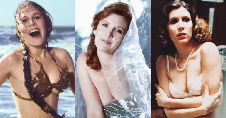 andra ciocoiu recommends carrie fisher titties pic