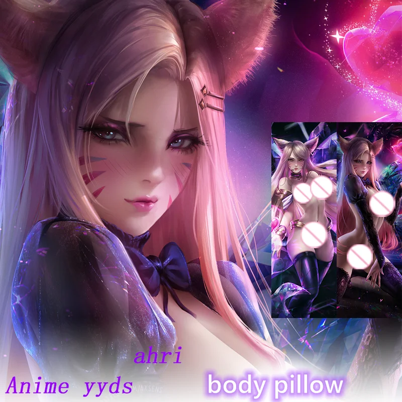 Best of Ahri body pillow