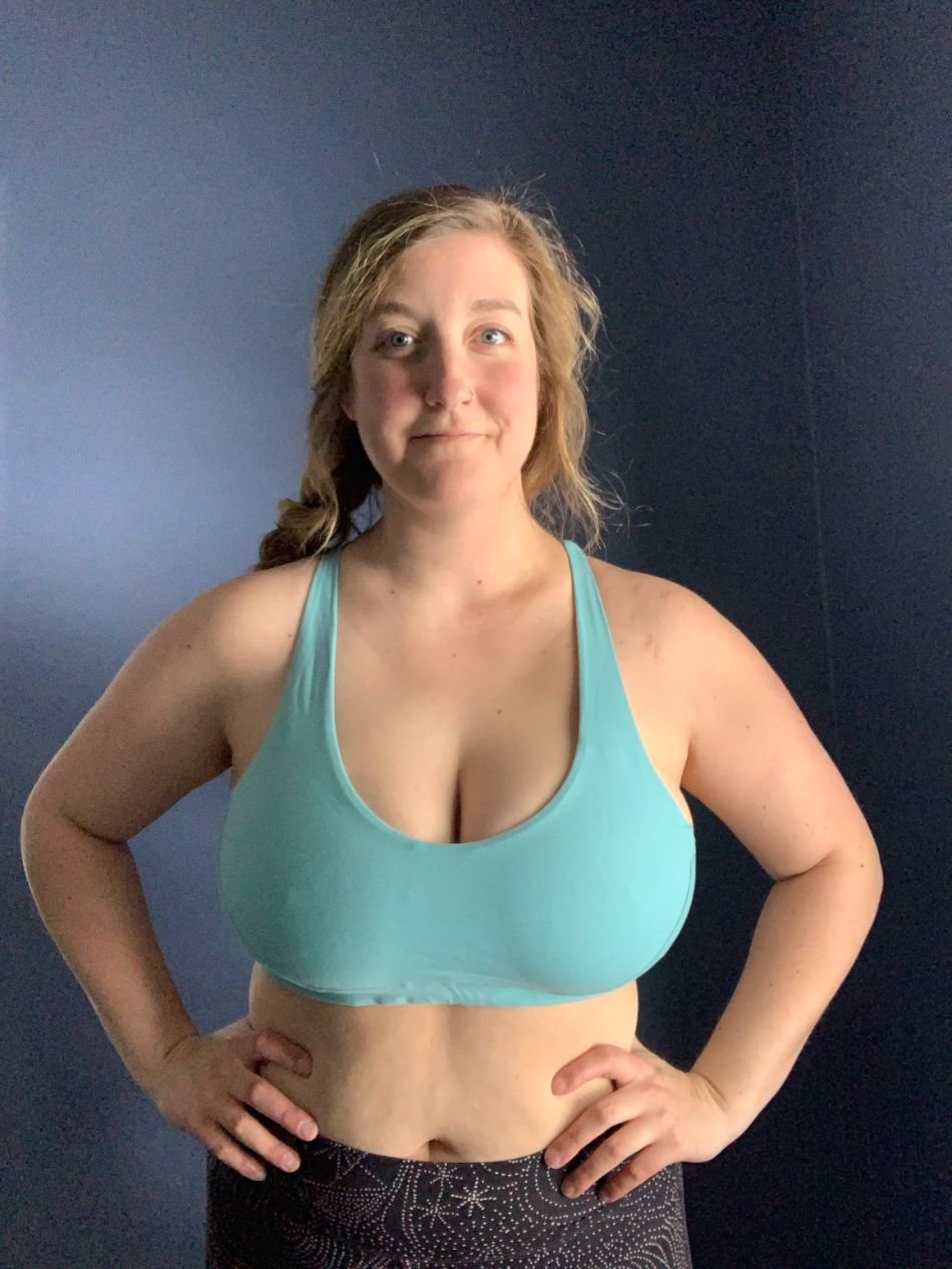 big tits sports bra