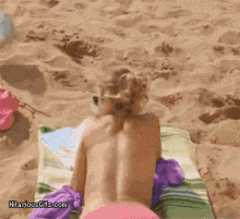 ash black recommends topless sunbathing gif pic