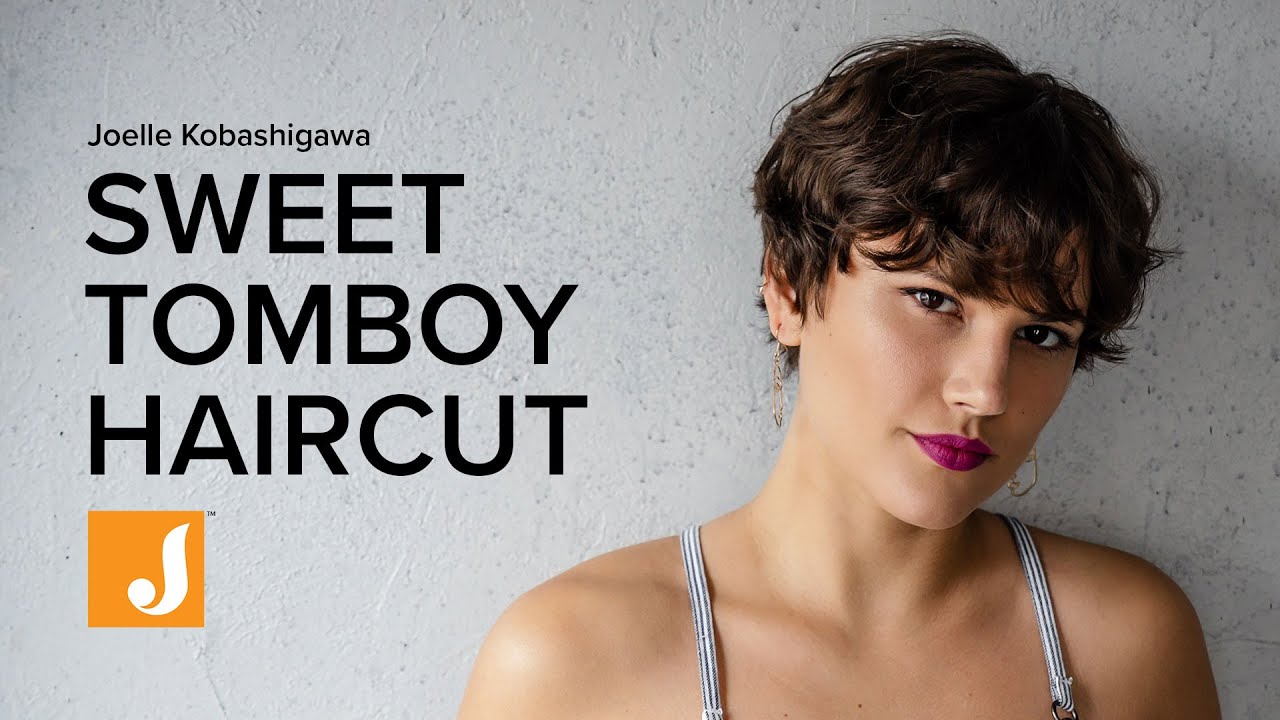 Tomboy Short Haircuts For Women titties compilation