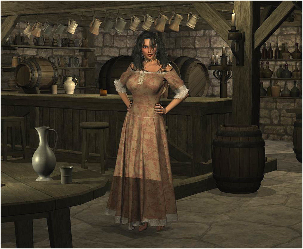 D&d Tavern Wench girls number