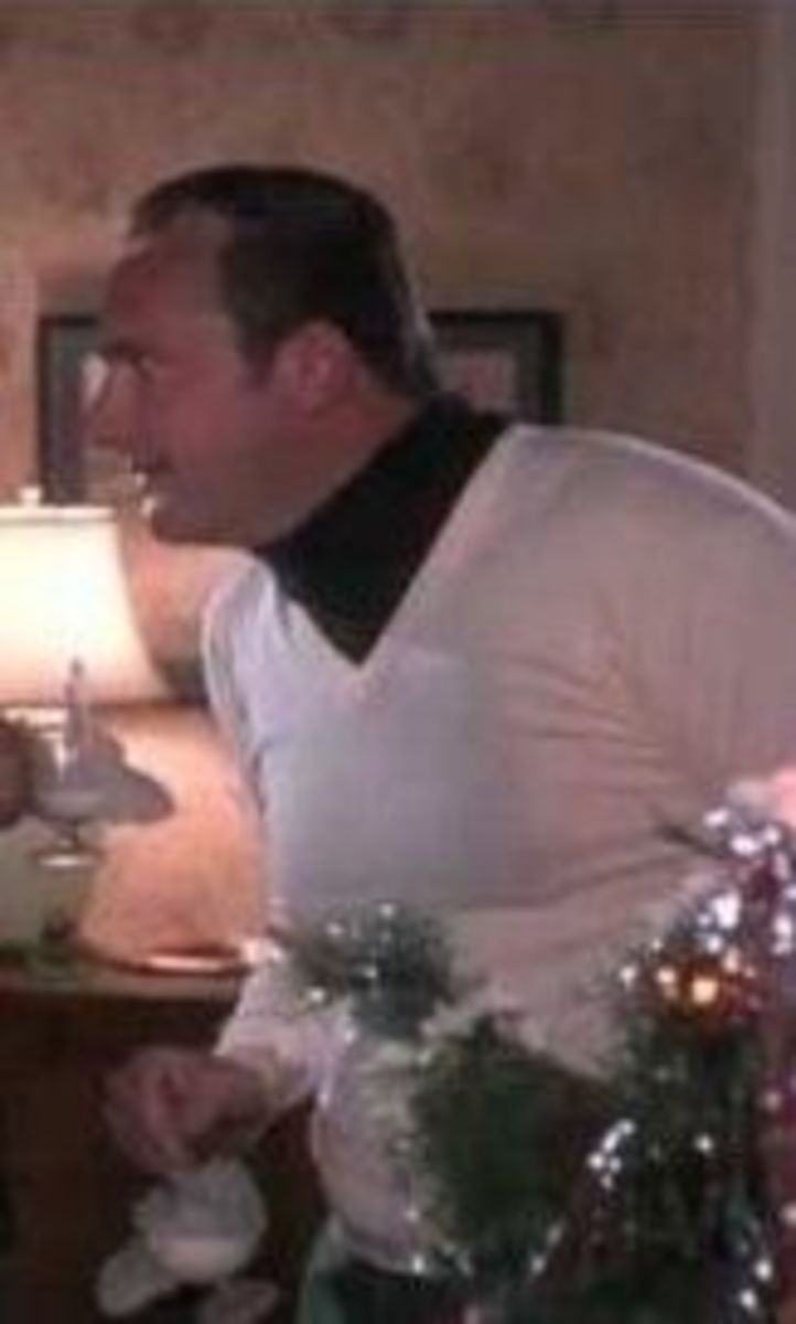 Cousin Eddie Tight Pants her dildo