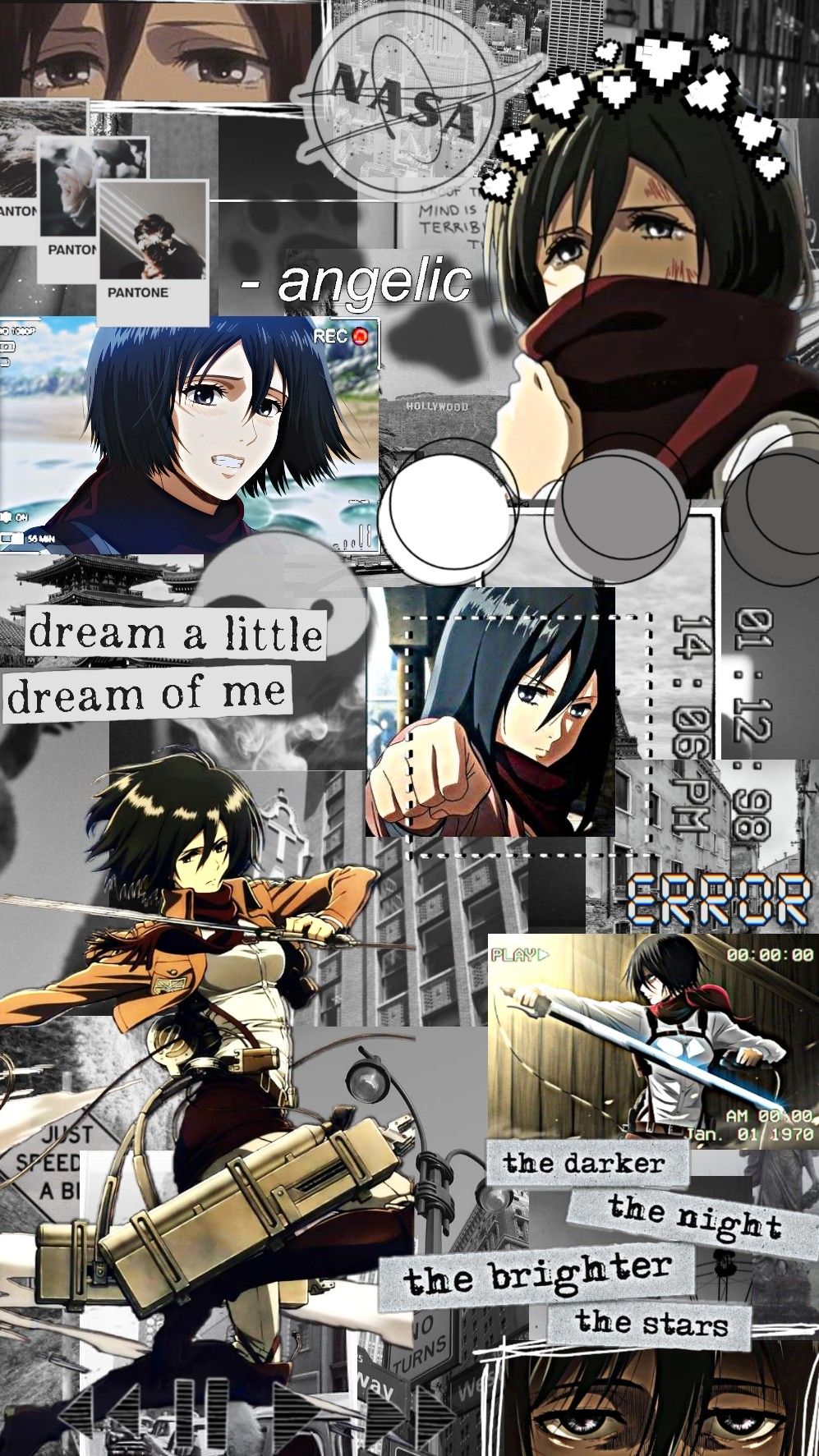 cazzy burton recommends cute mikasa wallpaper pic