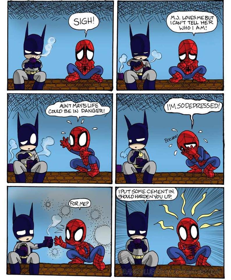 batman prank calls spiderman