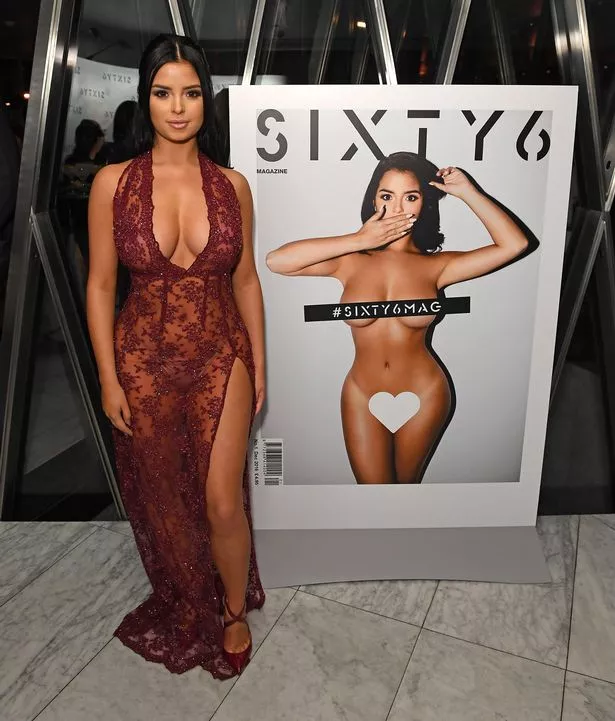 cecilia ballesteros recommends demi rose red dress pic