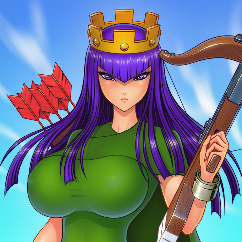 andy dhanoa recommends clash of clans archer queen porn pic