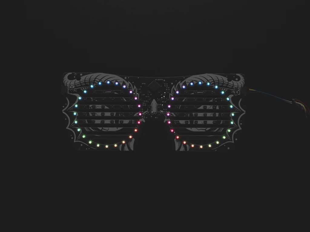 digital playground black glasses