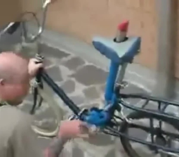 dildo on bike tumblr