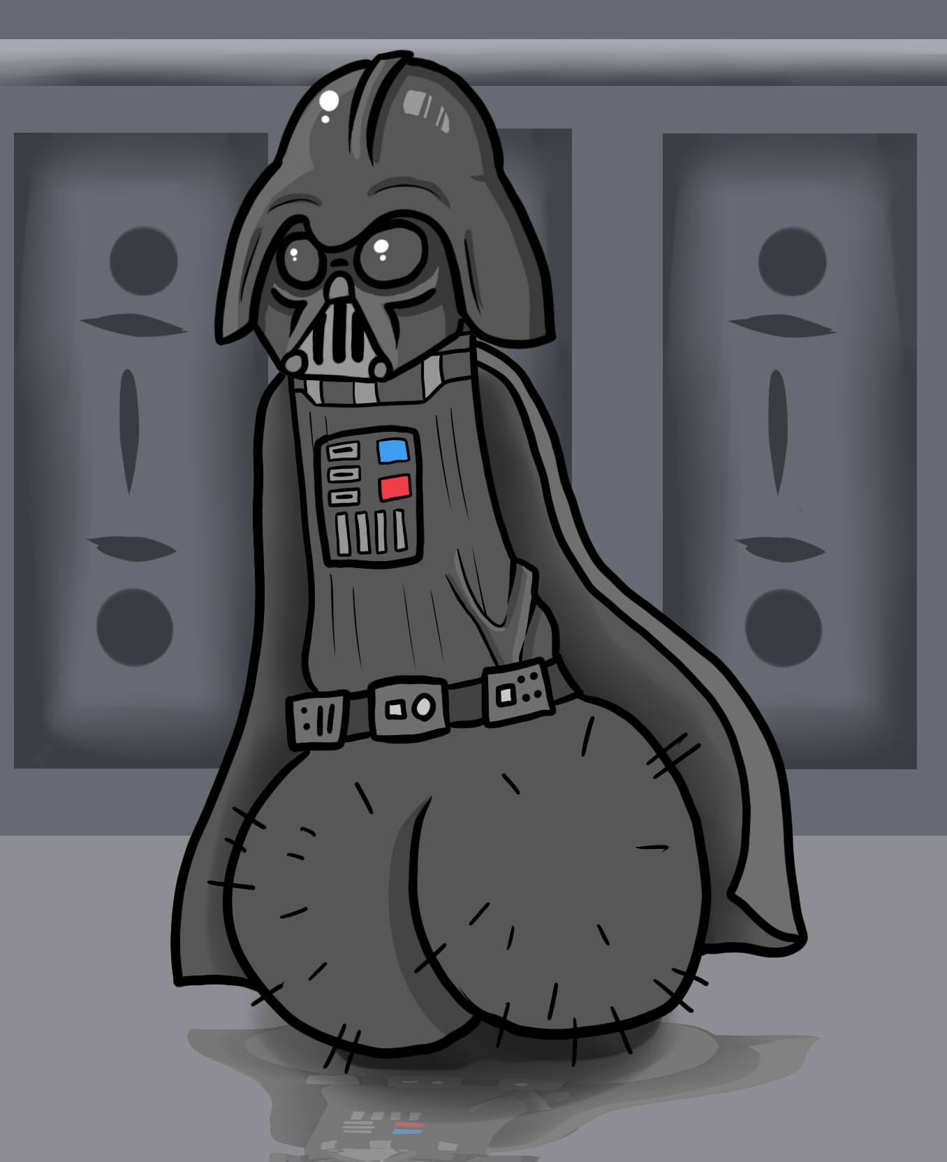 Does Darth Vader Have A Penis jeans facesitting