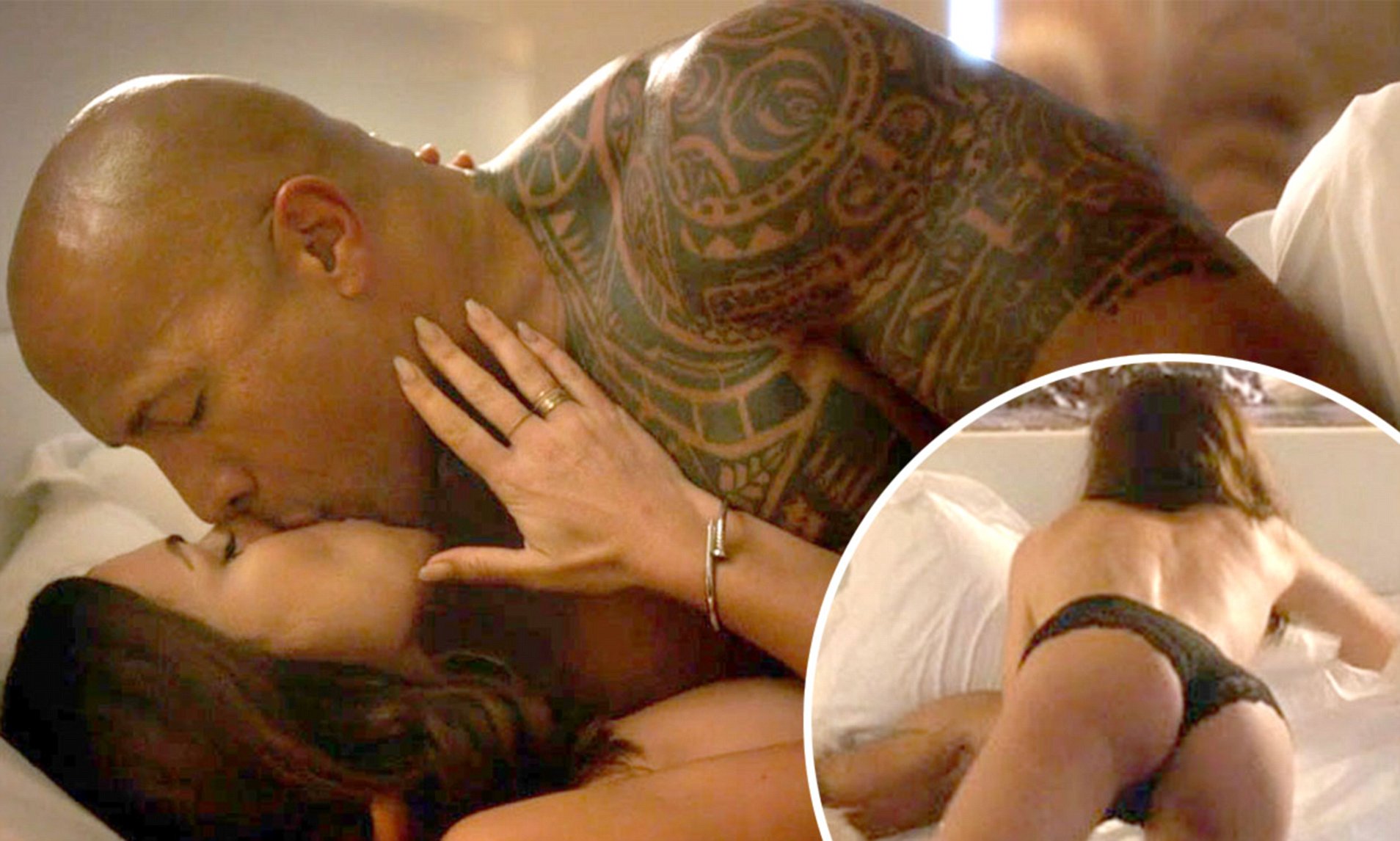 cathy gaynor share dwayne johnson sex scene photos