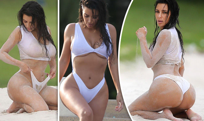 cody clemmons share kim kardashian nude bathing suit photos