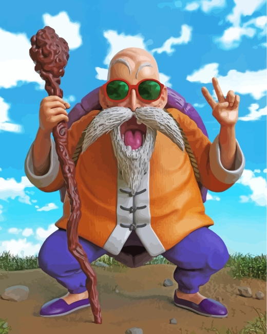 Old Guy Dragon Ball Z oral seat