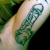 Best of Dragon tatoo on penis