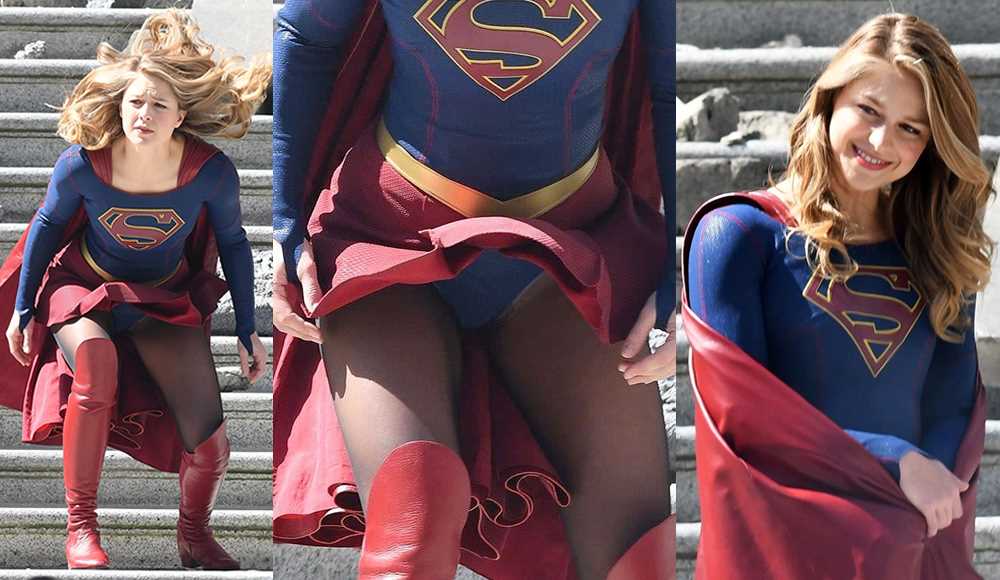 ashley rivas recommends Melissa Benoist Supergirl Upskirt