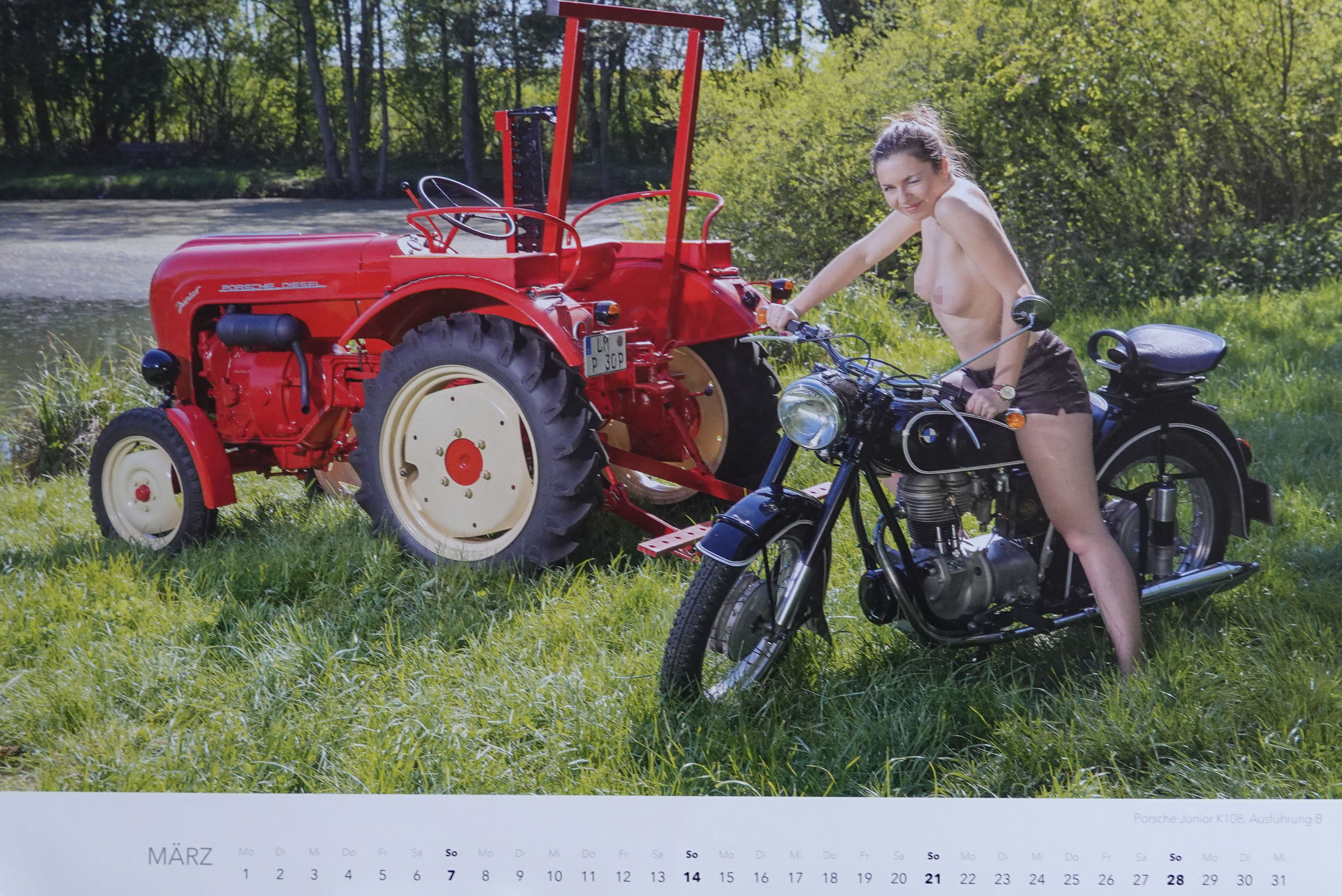 adelfa delgado recommends nude women on tractors pic