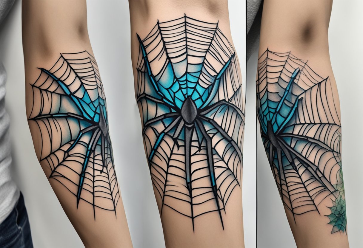 ashok zutshi add web on elbow tattoo photo