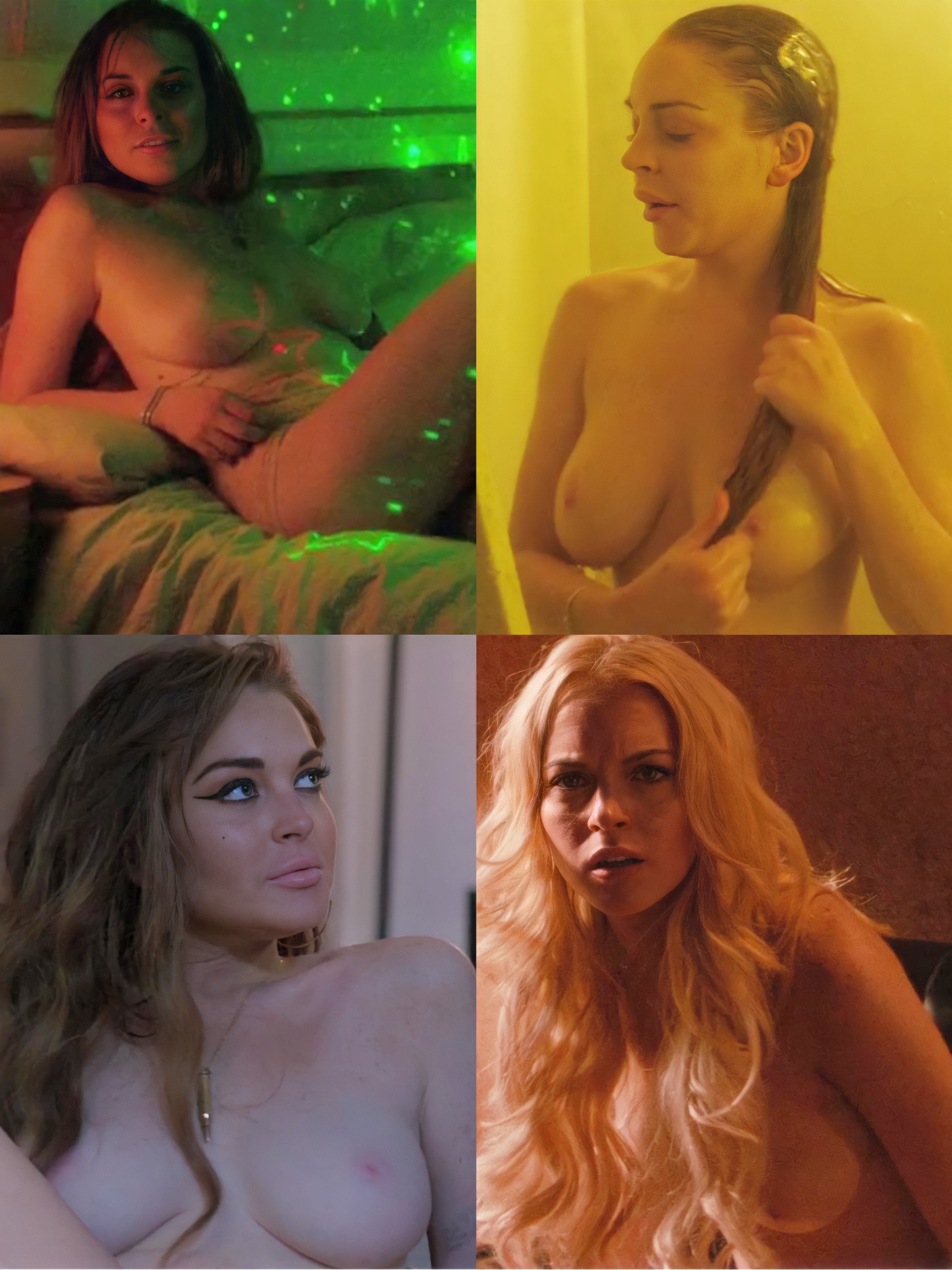 lindsay lohan naked boobs