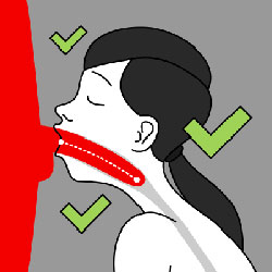bernadette fonseca recommends easiest way to deep throat pic